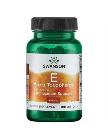 Vitamin E 400IU Směsné tokoferoly - 100 tobolek