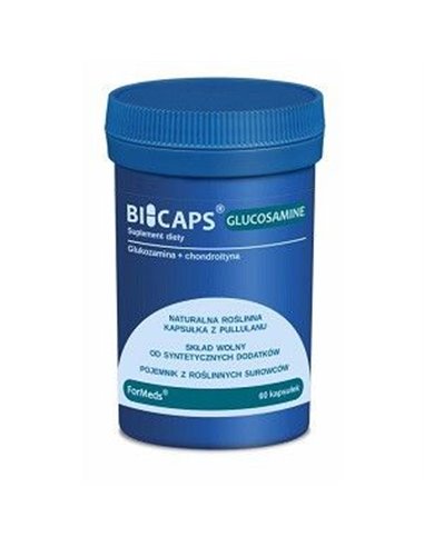 Bicaps Glukosamin (Glukosamin + chondroitin), 60 tobolek