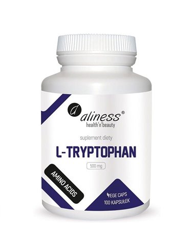 L-tryptofan 500 mg, 100 tobolek.