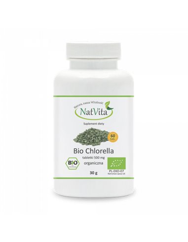 Chlorella BIO 140 pilulek, 500 mg