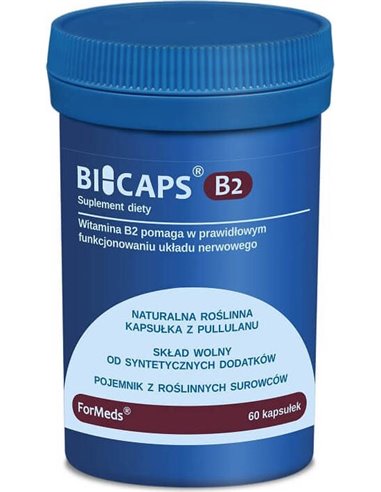 Vitamín B2 60 kapslí