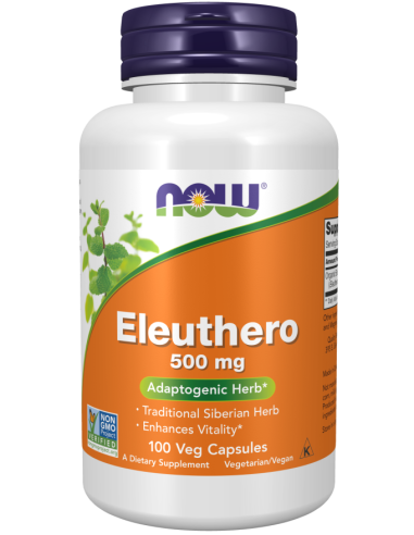 Eleuthero (Eleuterokok ostnitý) 500 mg, 100 tobolek