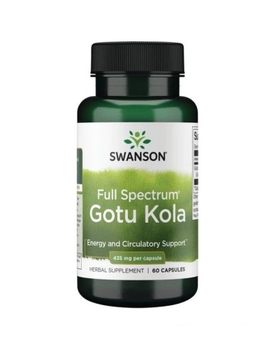 Gotu Kola Swanson - 60 kapslí, 435 mg