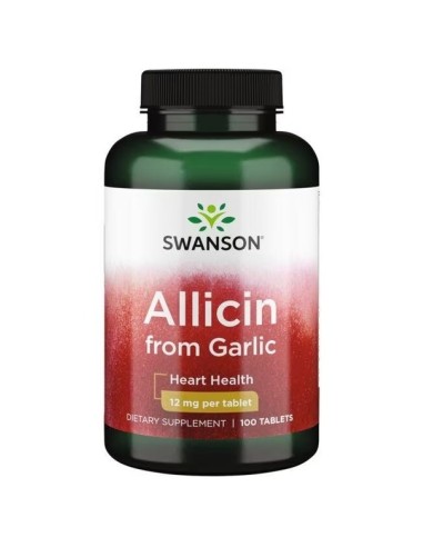 Allicin 100% čistý 12 mg. 100 tablet