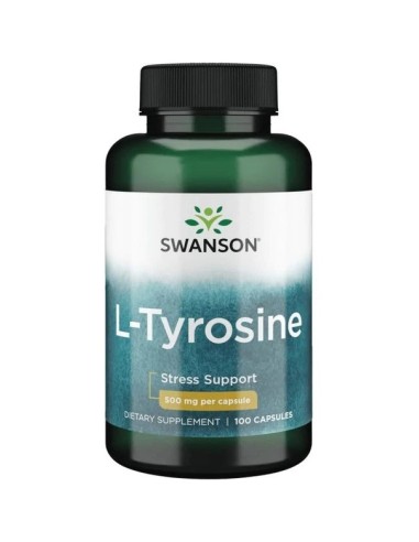 L-tyrosin 500 mg, 100 kapslí