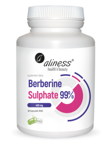 Berberin sulfát 99% 400 mg, 60 tobolek